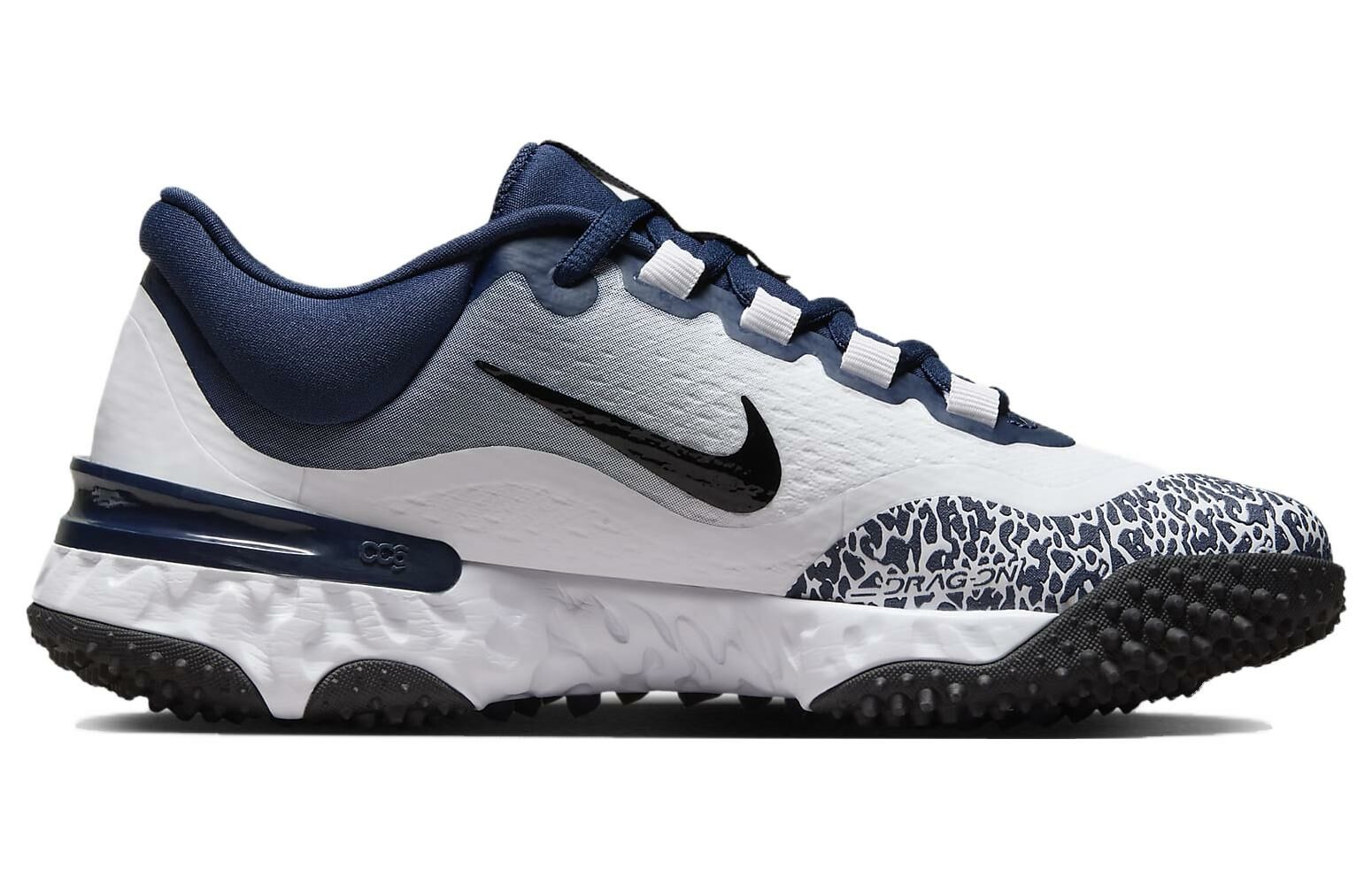 【代購】Nike Alpha Huarache Elite 4 Turf 'Midnight Navy White' Women's