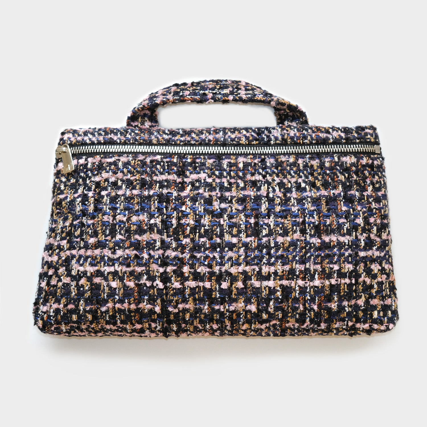 Harper Tote - Pink & Navy