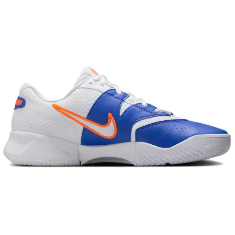 【代購】Nike Court Lite 4 Anti-Slip Wear-Resistant Low-Top Tennis Shoes Unisex Gray Blue