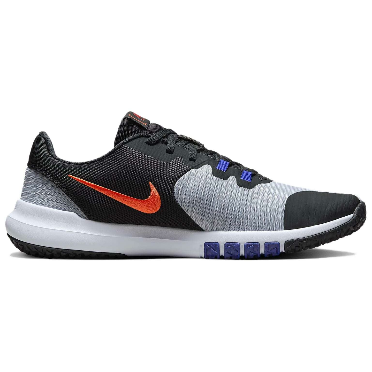 【代購】Nike Flex Control 4 Slip Resistant And Breathable Low Top Training Shoes Men's Black Gray