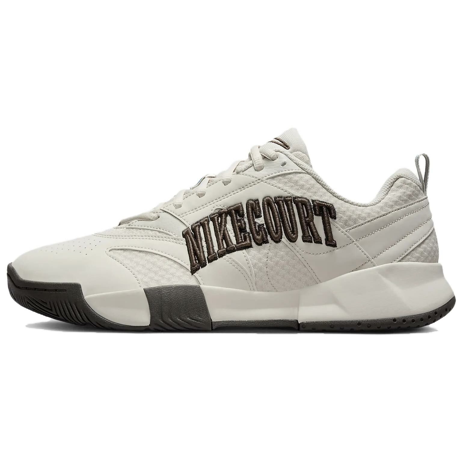 【代購】Nike Court Lite 4 Anti-Slip Wear-Resistant Low-Top Tennis Shoes Unisex White Brown