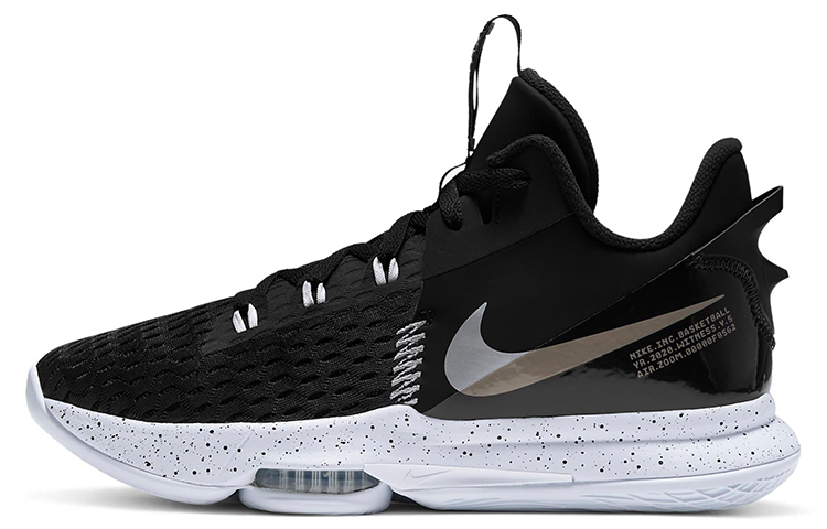 【代購】Nike LeBron Witness 5 Black Metallic Silver