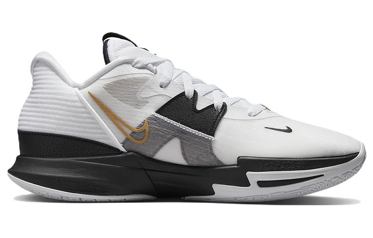 【代購】Nike Kyrie Low 5 EP 'White Black Metallic Gold'