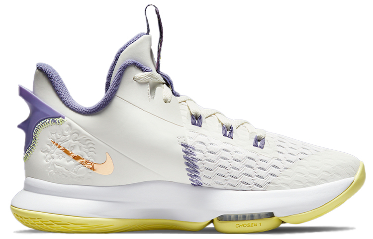 【代購】Nike LeBron Witness 5 Ep 'Summit White Metallic Bronze'