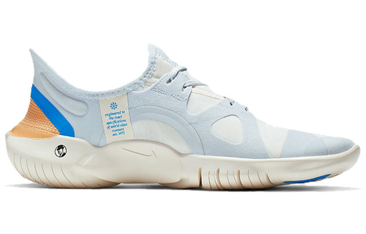【代購】Nike Free Rn 5 Just Do It Grey Blue Hero Women's