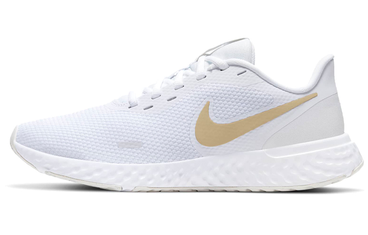 【代購】Nike Revolution 5 White/Gold Women's