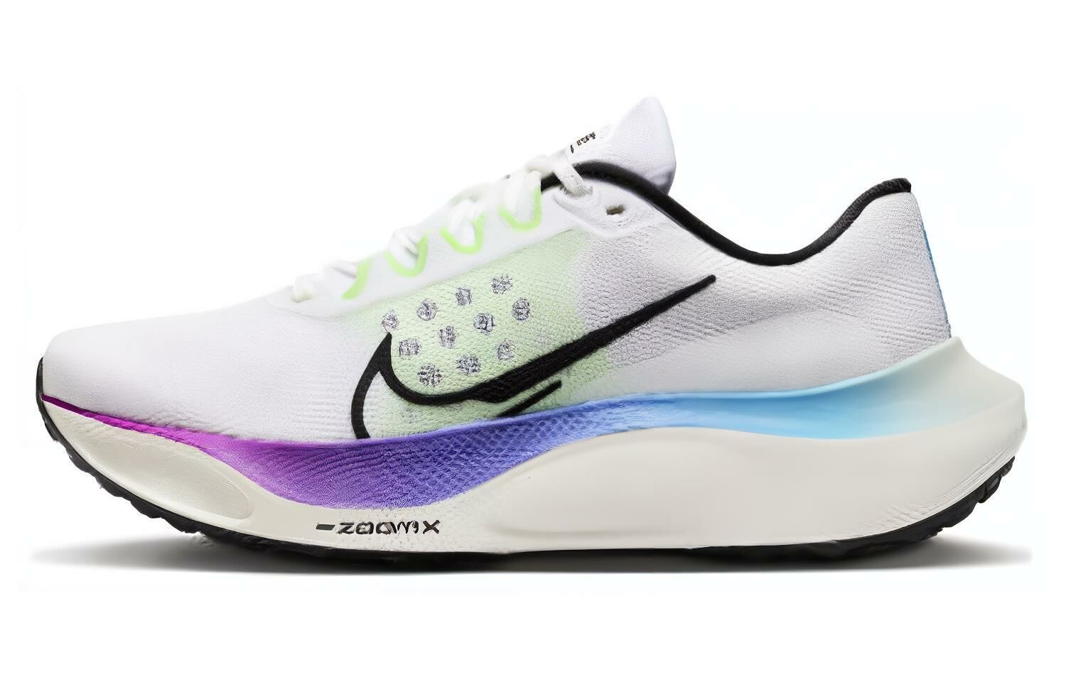 【代購】Nike Zoom Fly 5 'White Black Multi Color'