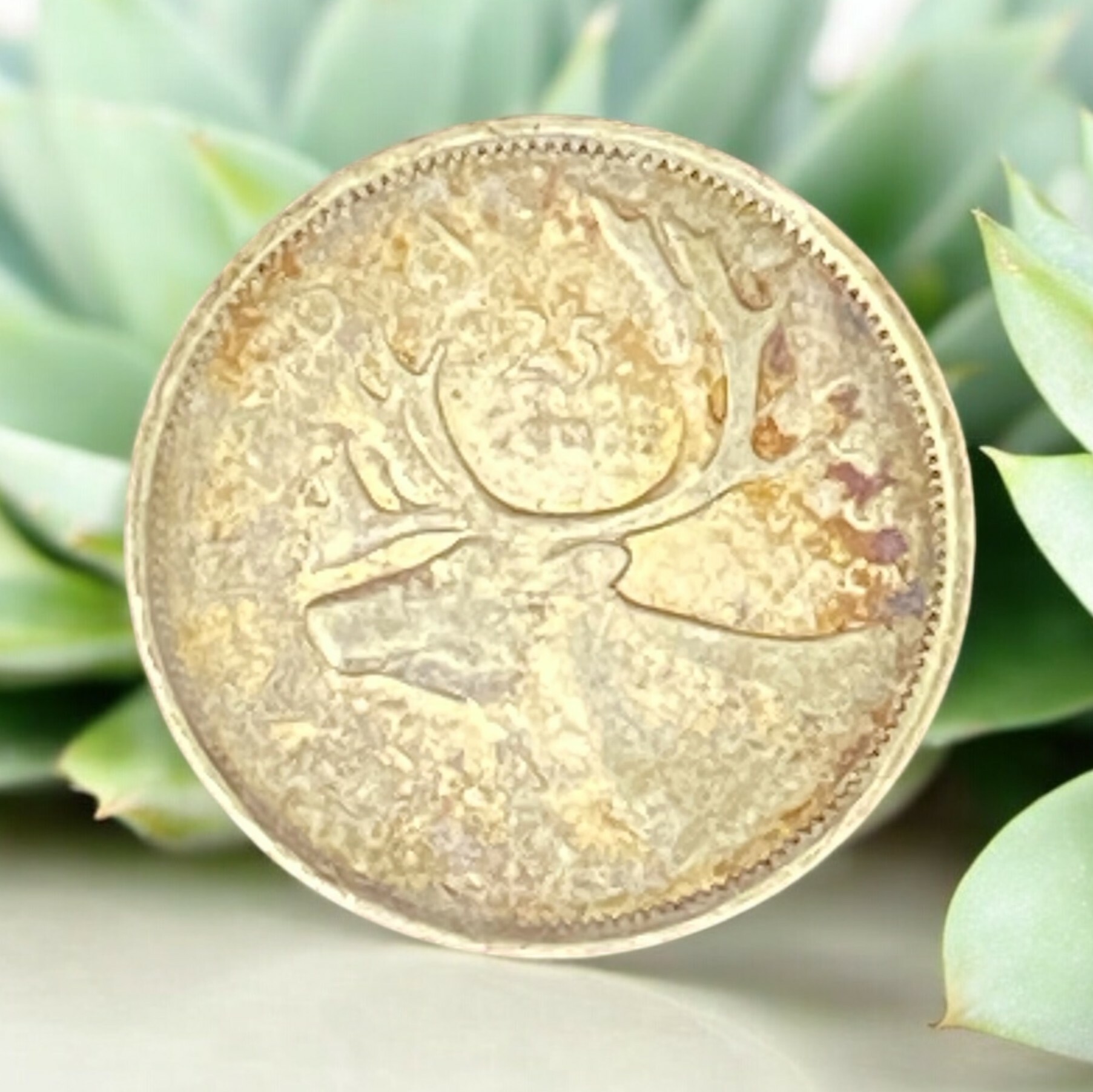 1955 Canada 25 cents (80% silver)