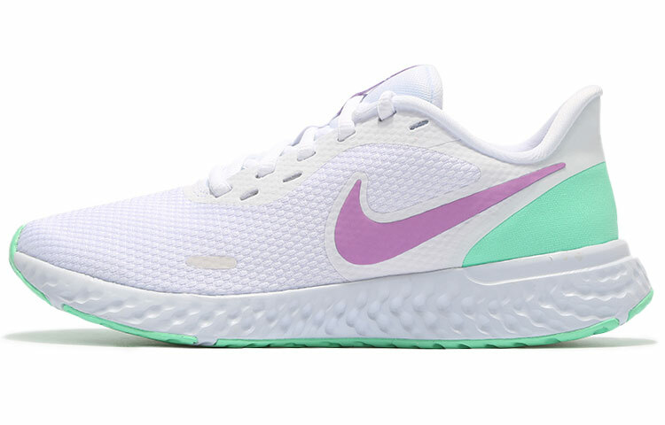 【代購】Nike Revolution 5 'White Green Glow Violet' Women's