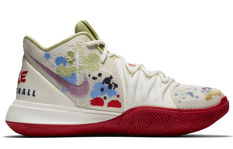 【代購】Nike Bandulu X Kyrie 5 EP 'Embroidered Splatters'