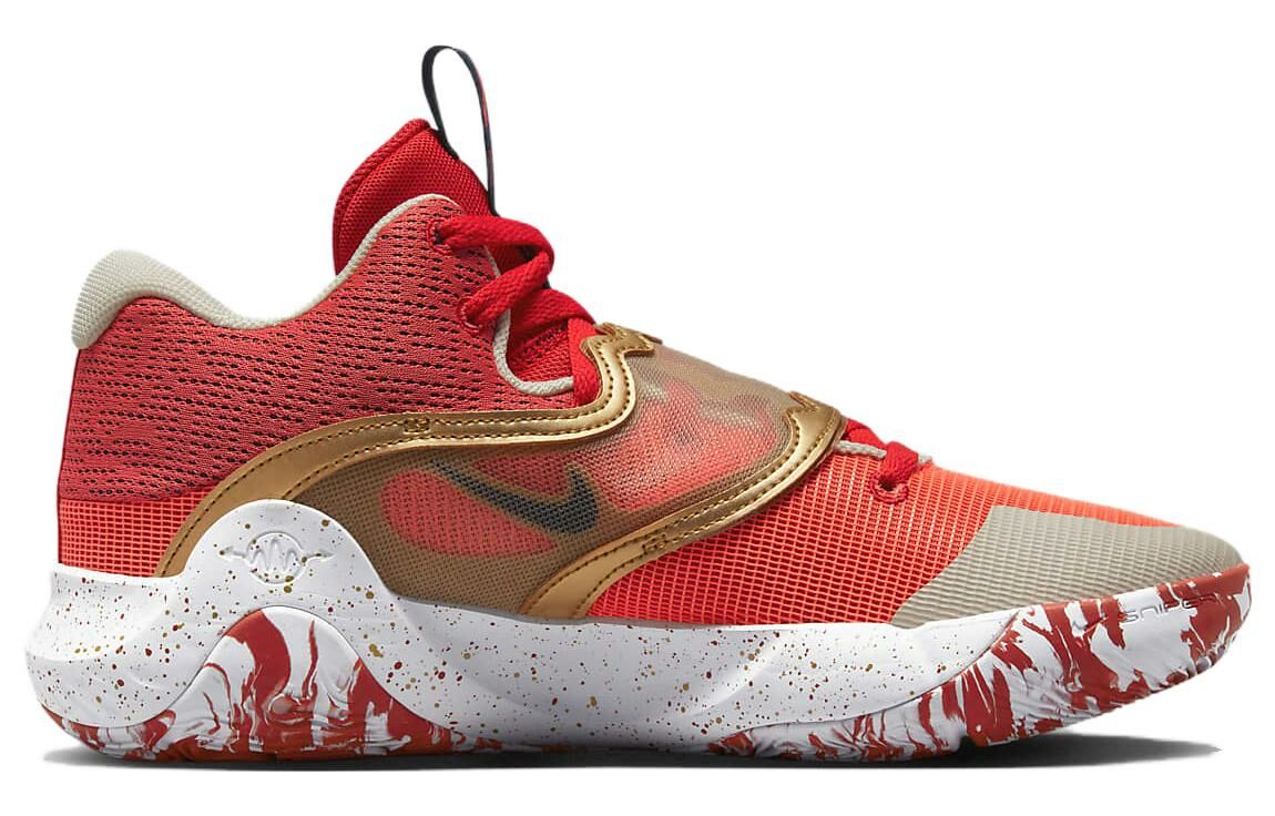 【代購】Nike Kd Trey 5 X University Red Metallic Gold