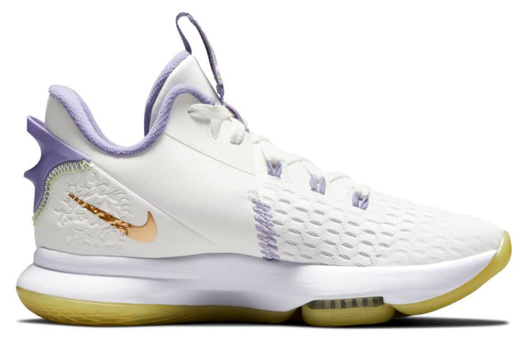 【代購】Nike LeBron Witness 5 'Summit White Metallic Bronze'
