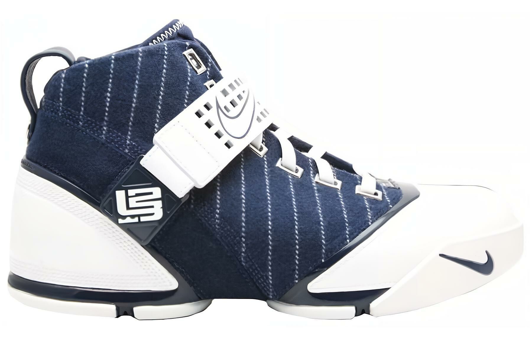 【代購】Nike Zoom LeBron 5 Yankees 'Blue White Blue'