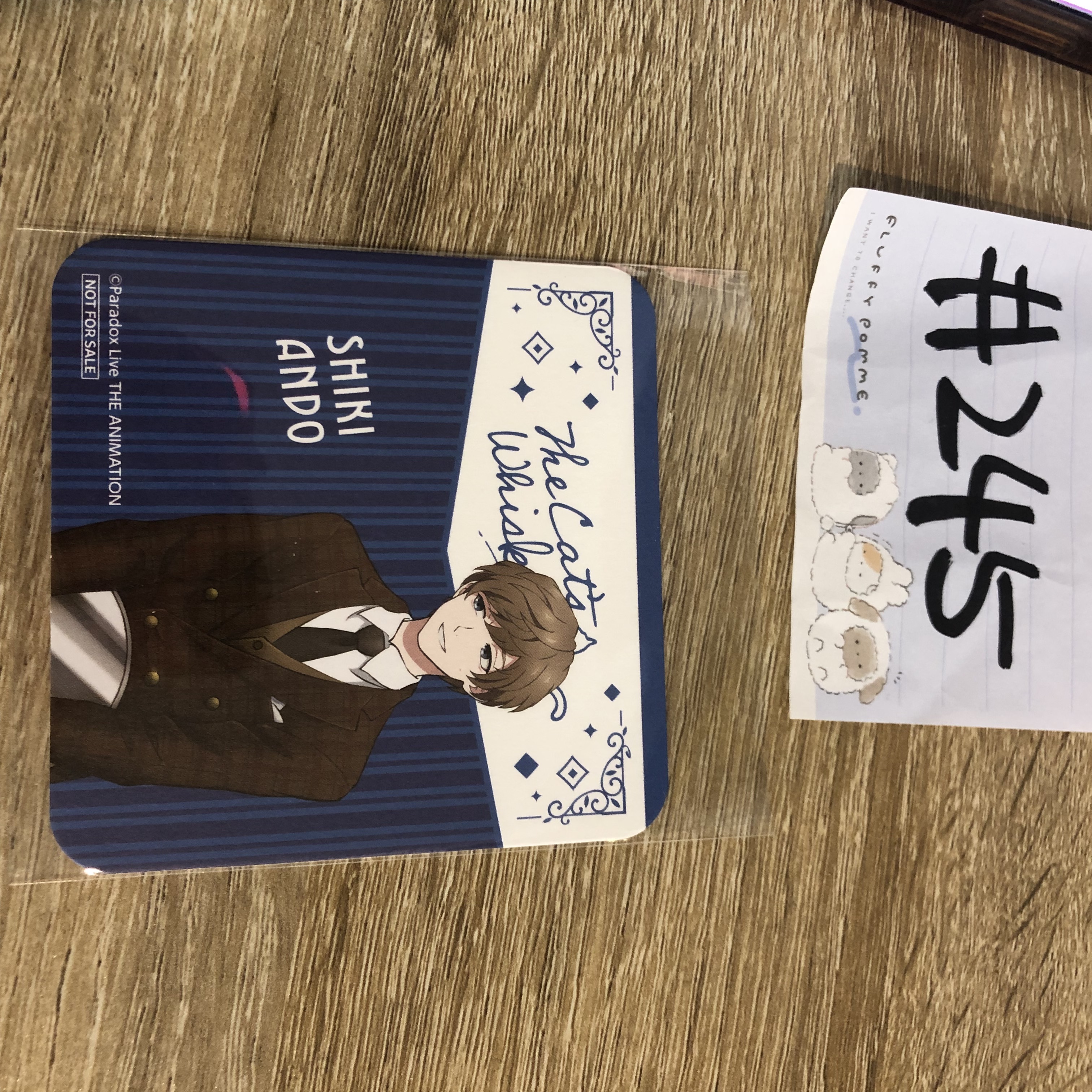 Paradox Live 四季 杯墊#245