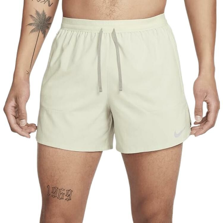 【代購】Nike Dri FIT 5' Brief Lined Running Shorts Casual Shorts Men's Green