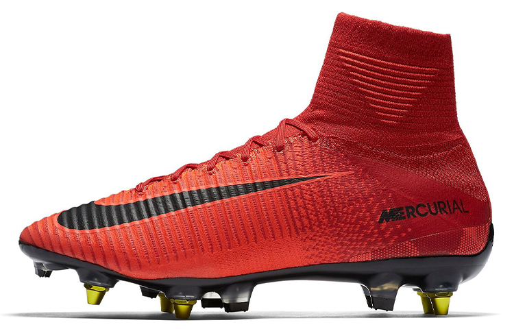 【代購】Nike Mercurial Superfly 5 Soccer Shoes Men Mid-Top Red/Black