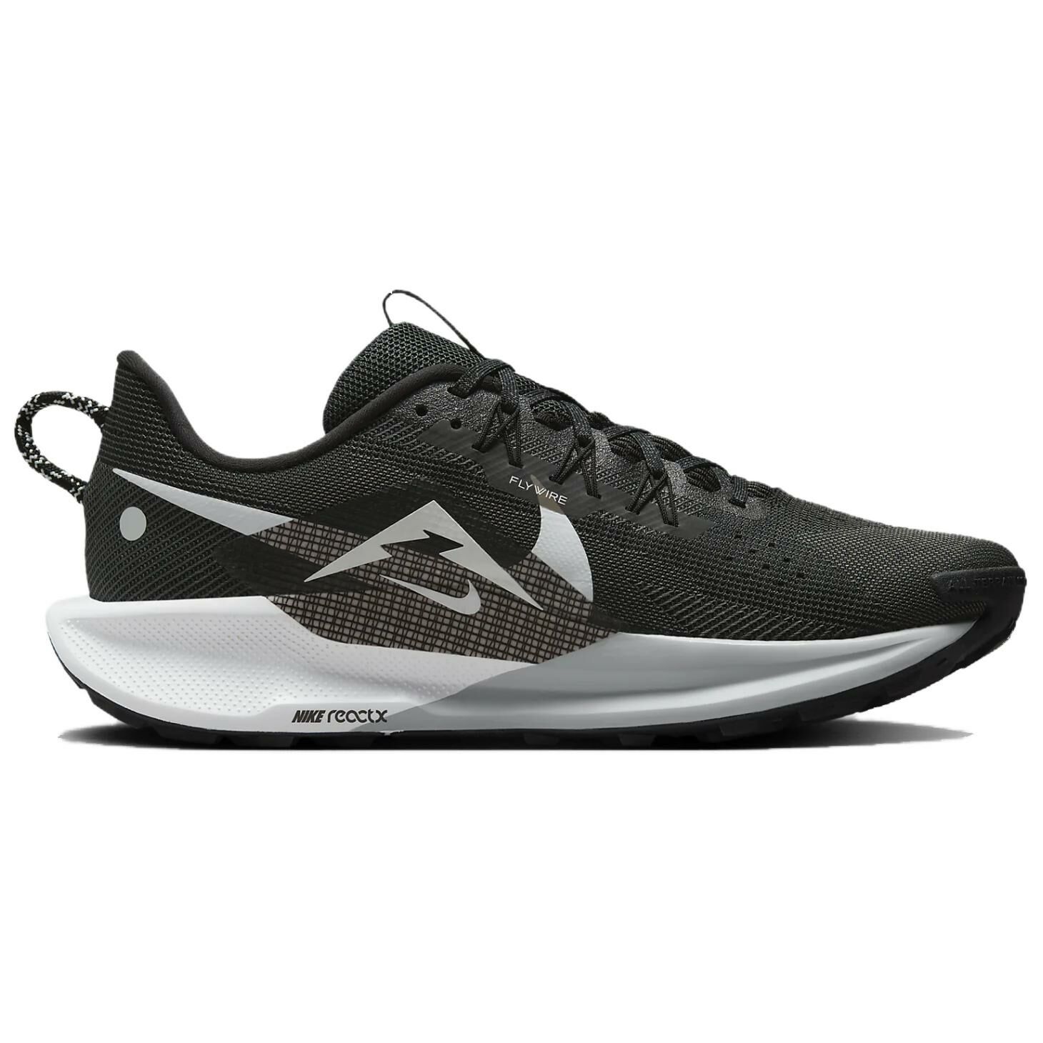 【代購】Nike React Pegasus Trail 5 'Black Anthracite Wolf Grey White'