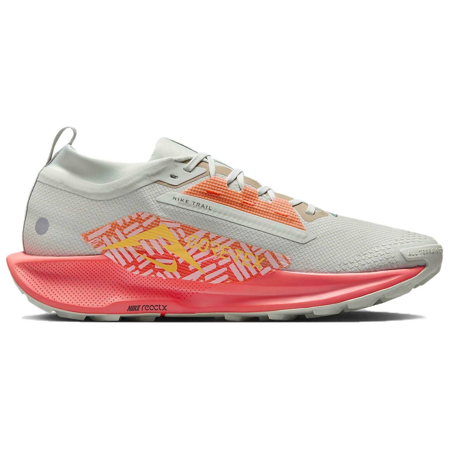 【代購】Nike Pegasus Trail 5 Anti-Slip And Wear-Resistant Water-Resistant Low-Top Trail Running Running Shoes Men's Gray Red