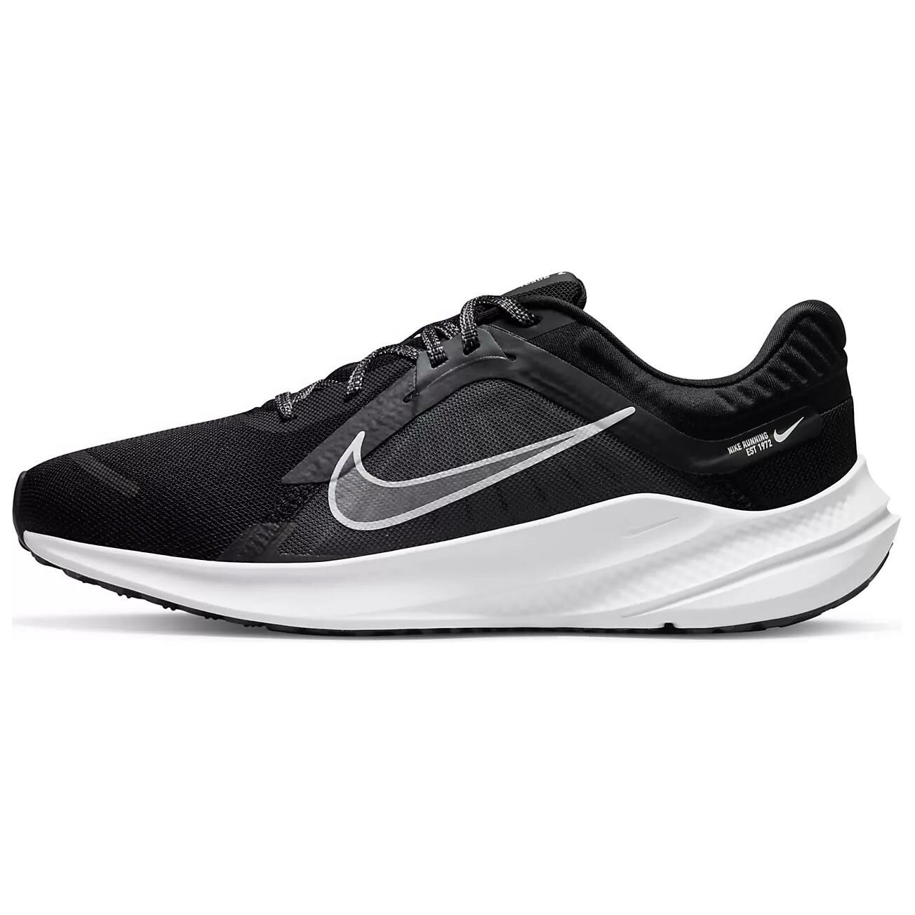【代購】Nike Quest 5 Anti-Slip Wear-Resistant Low-Top Running Shoes Women's Black White