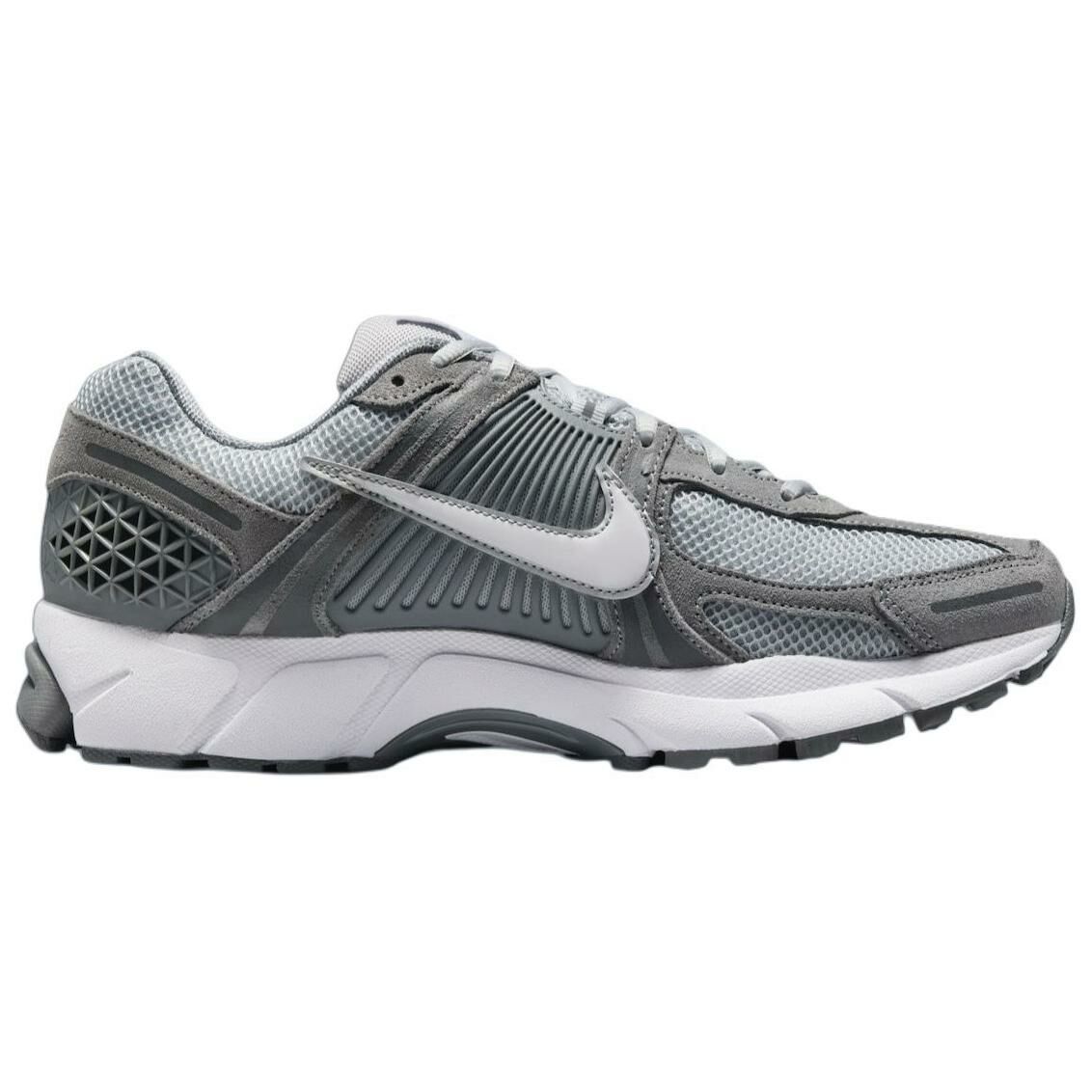【代購】Nike Air Zoom Vomero 5 Anti-Slip Wear-Resistant Low-Top Running Shoes Men's Gray