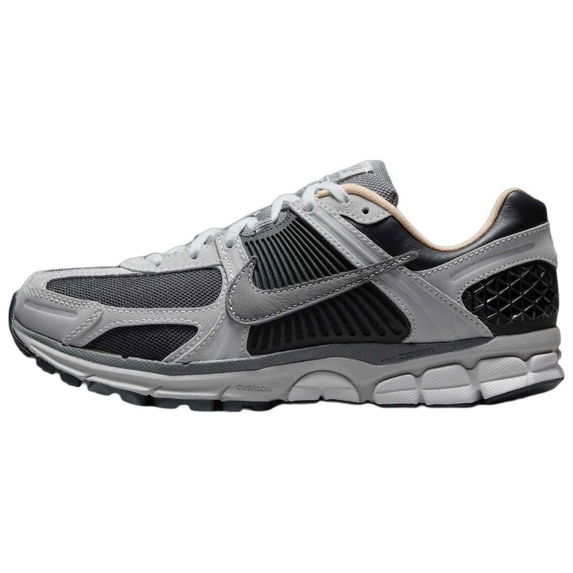 【代購】Nike Air Zoom Vomero 5 Anti-Slip Wear-Resistant Low-Top Running Shoes Men's Gray Black