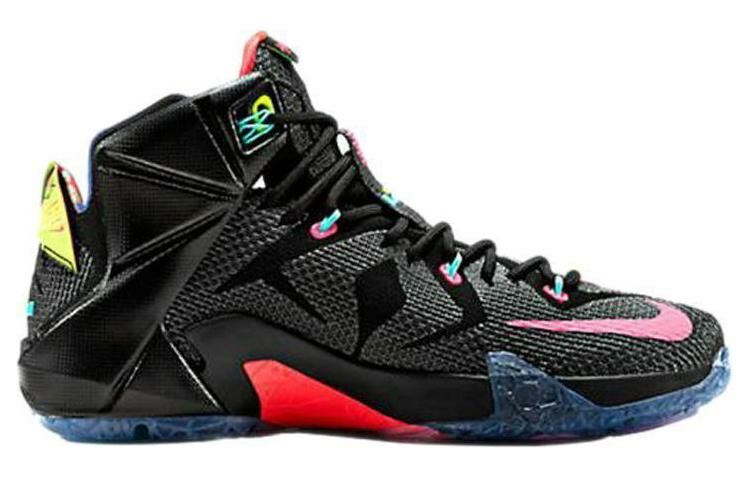 【代購】Nike Lebron 12 Ep Data James 'Black Red'