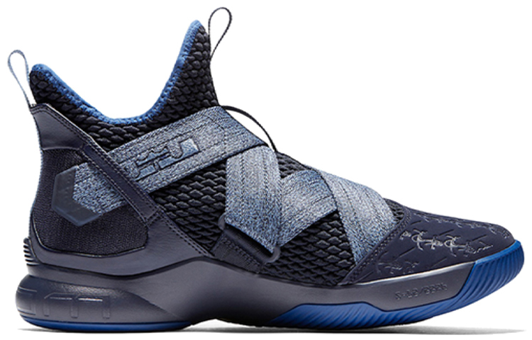 【代購】Nike LeBron Zoom Soldier 12 Blackened Blue