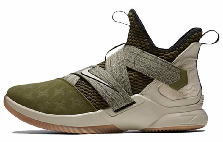 【代購】Nike LeBron Solder 12 Ep Olive Canvas