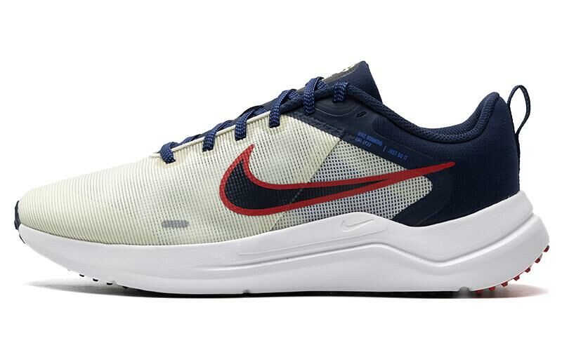 【代購】Nike Downshifter 12 Road Running Shoes 'White Red Midnight Navy'