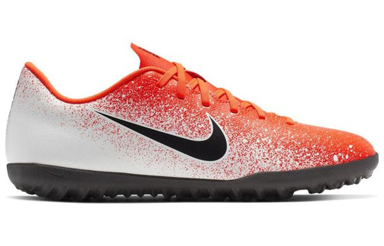 【代購】Nike Mercurial Vapor 12 Club Tf 'White Orange'