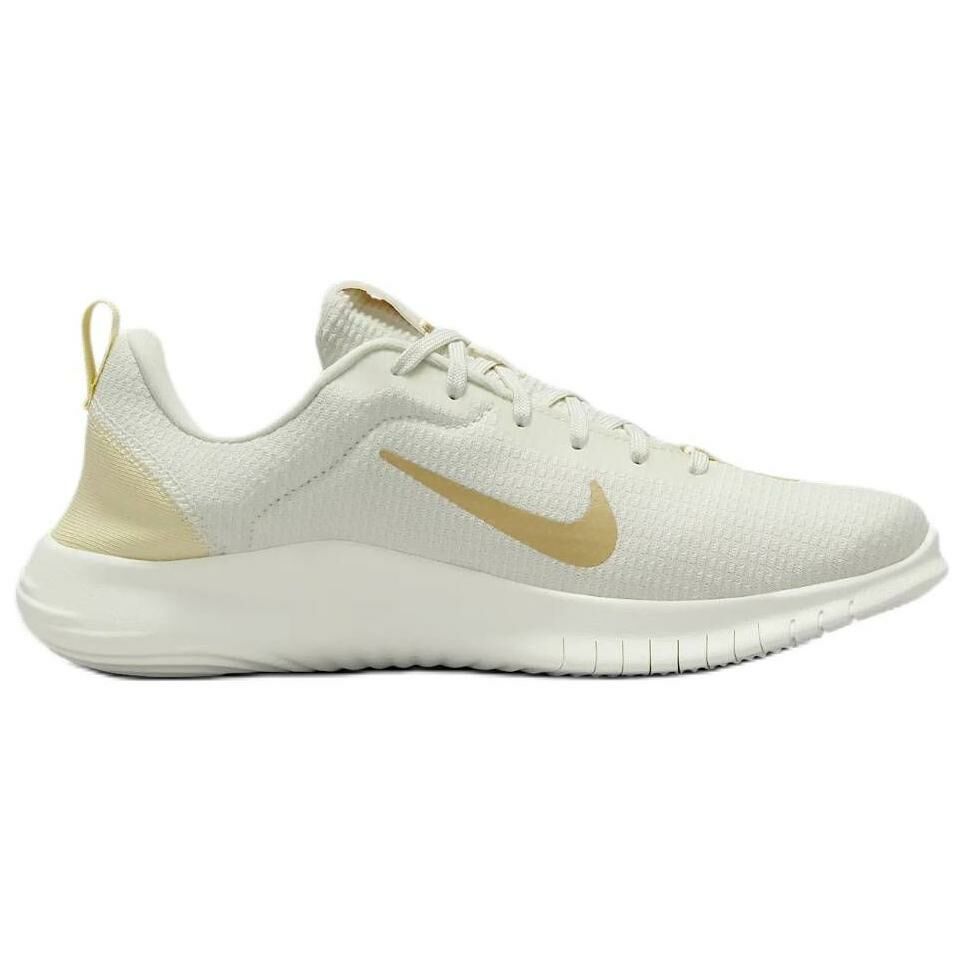 【代購】Nike Flex Experience Run 12 Anti-Slip Wear-Resistant Low-Top Training Running Shoes Women's White Gold