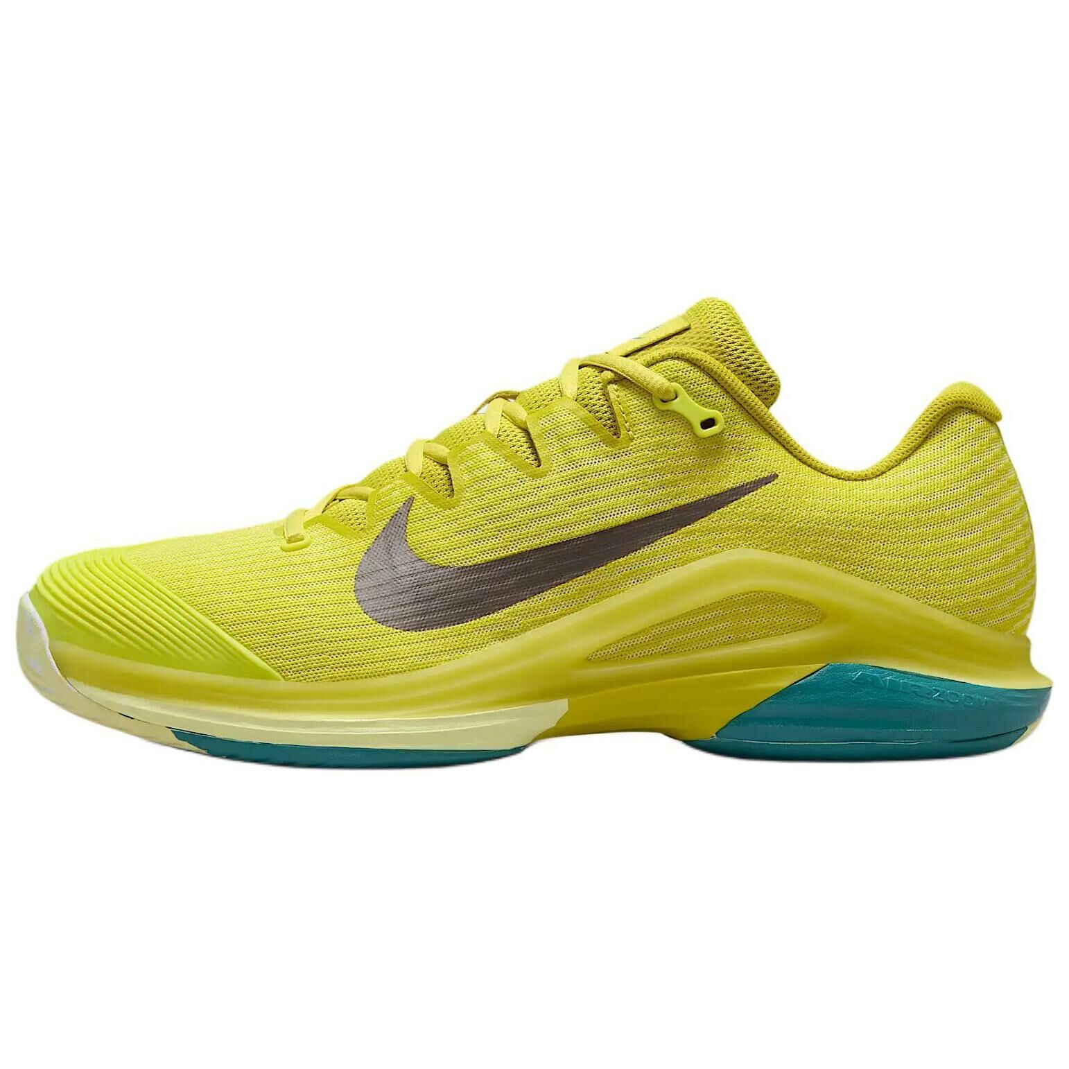 【代購】Nike Vapor 12 Anti-Slip Wear-Resistant Low-Top Tennis Shoes Men's Yellow