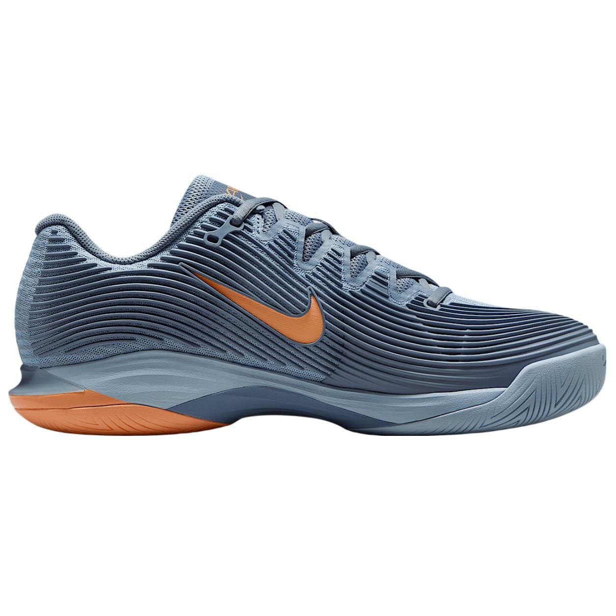 【代購】Nike Vapor 12 Anti-Slip Wear-Resistant Low-Top Tennis Shoes Men's Gray