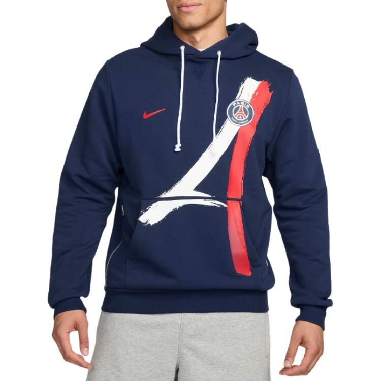 【代購】Nike Paris Saint Germain Standard Issue Men's Nike Dri FIT Soccer Pullover Hoodie