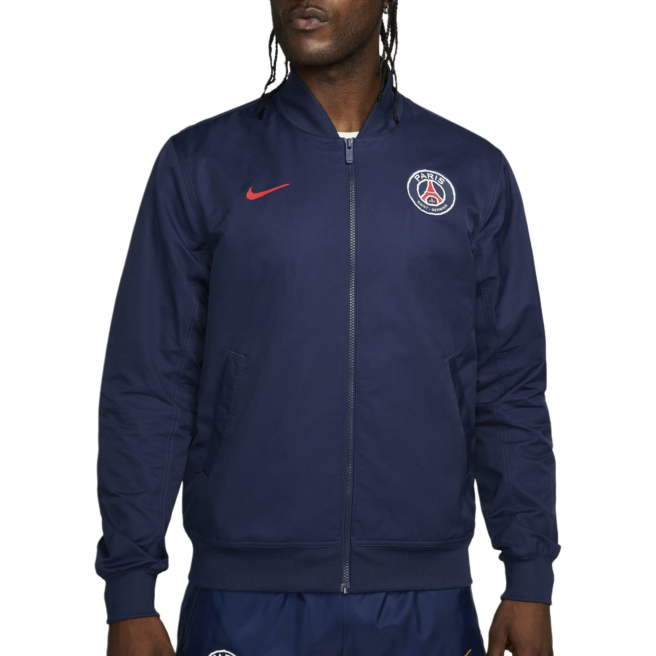 【代購】Nike Paris Saint-Germain FW24 Jackets Coats Men's Marine Blue