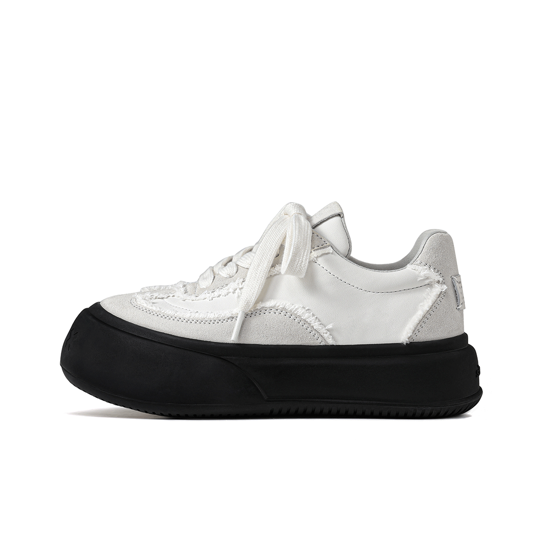 【代購】SOAP OPERA Dexun Series Anti Slip And Wear Resistant Height Increasing Low Top Skateboard Shoes Unisex Gray