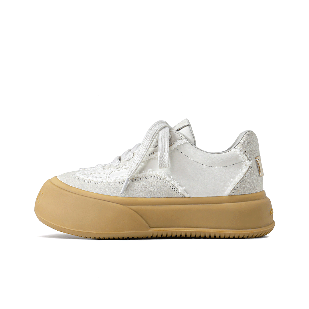 【代購】SOAP OPERA Dexun Series Skateboard Shoes Unisex Low-Top Yellow/White