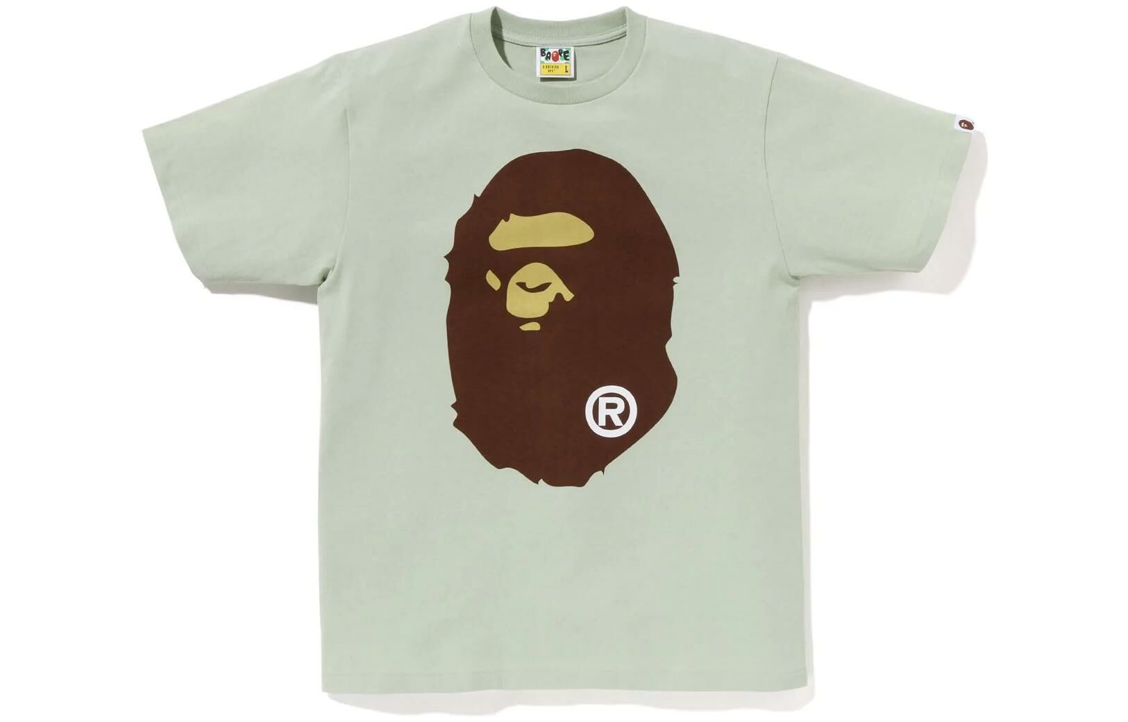 【代購】A BATHING APE Pigment Big Ape Head Tee SS23