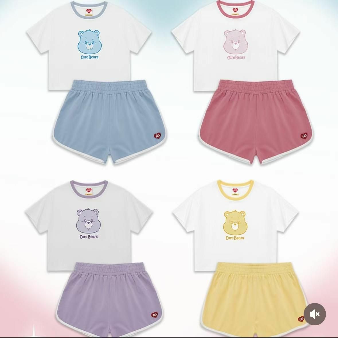 日單 care bear涼感親子家居服