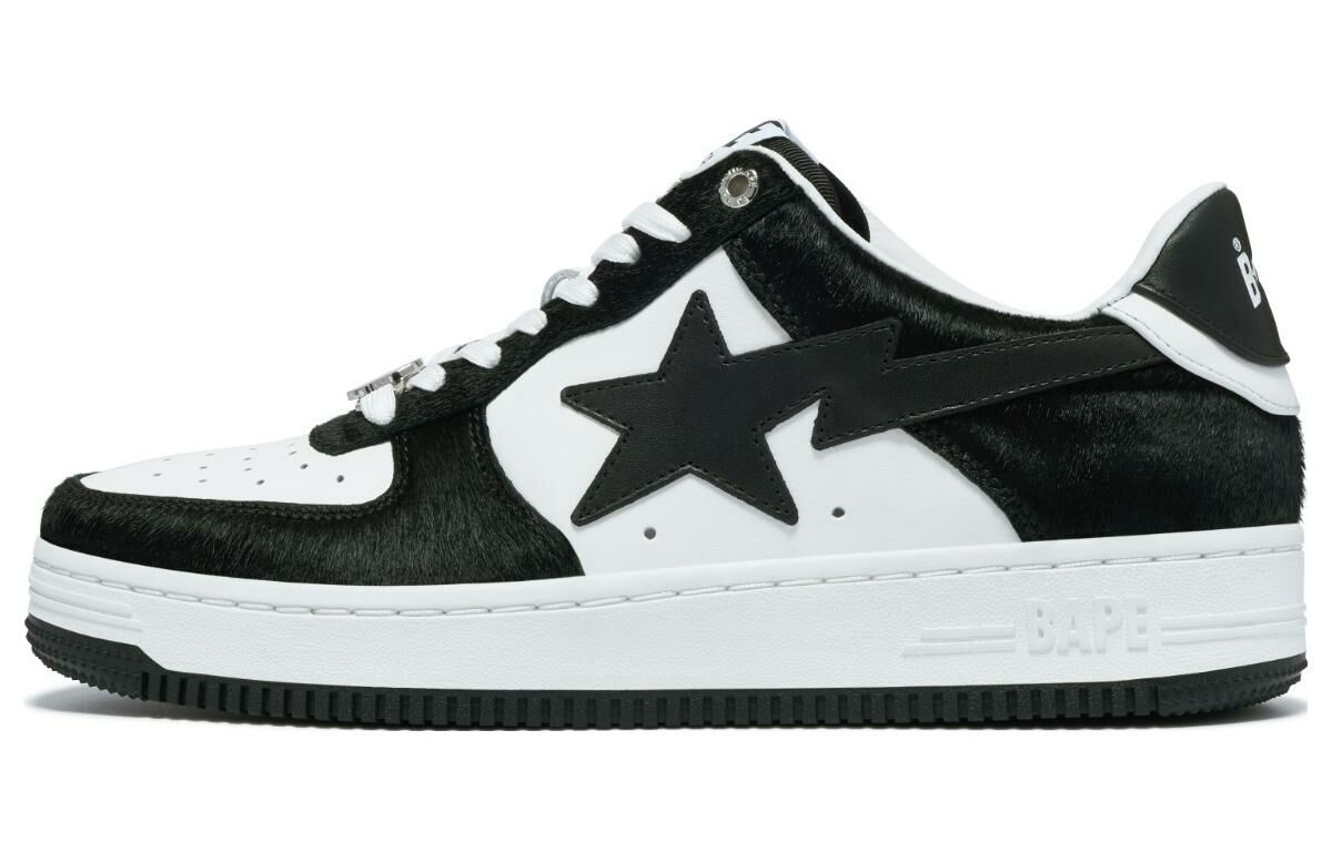 【代購】A BATHING APE Bape Sta Beige Calf Hair