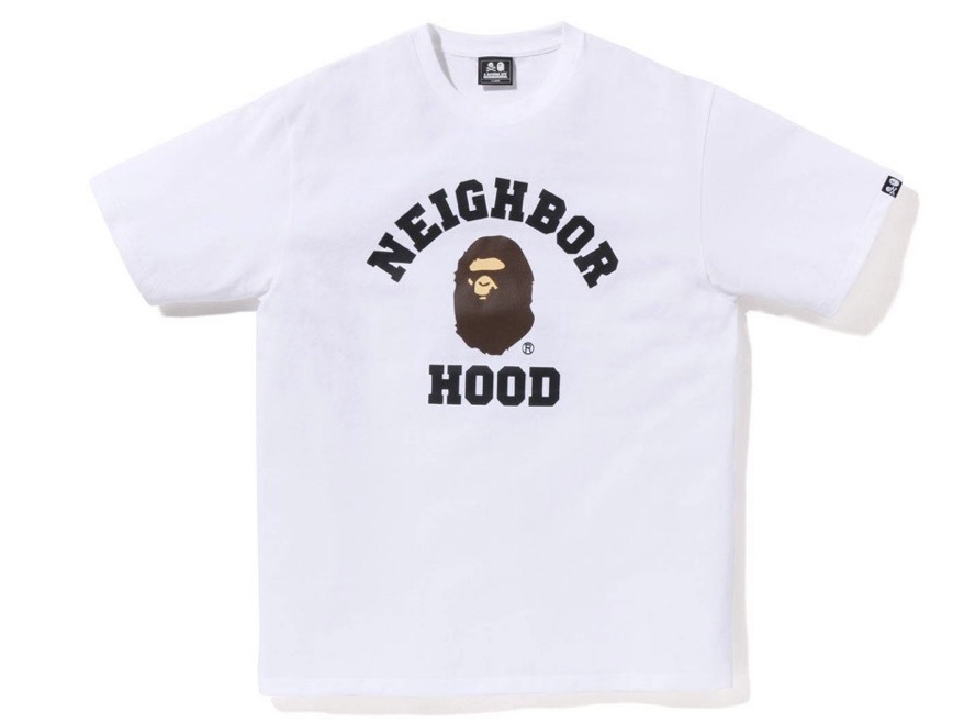 【代購】A BATHING APE X Neighborhood Tee