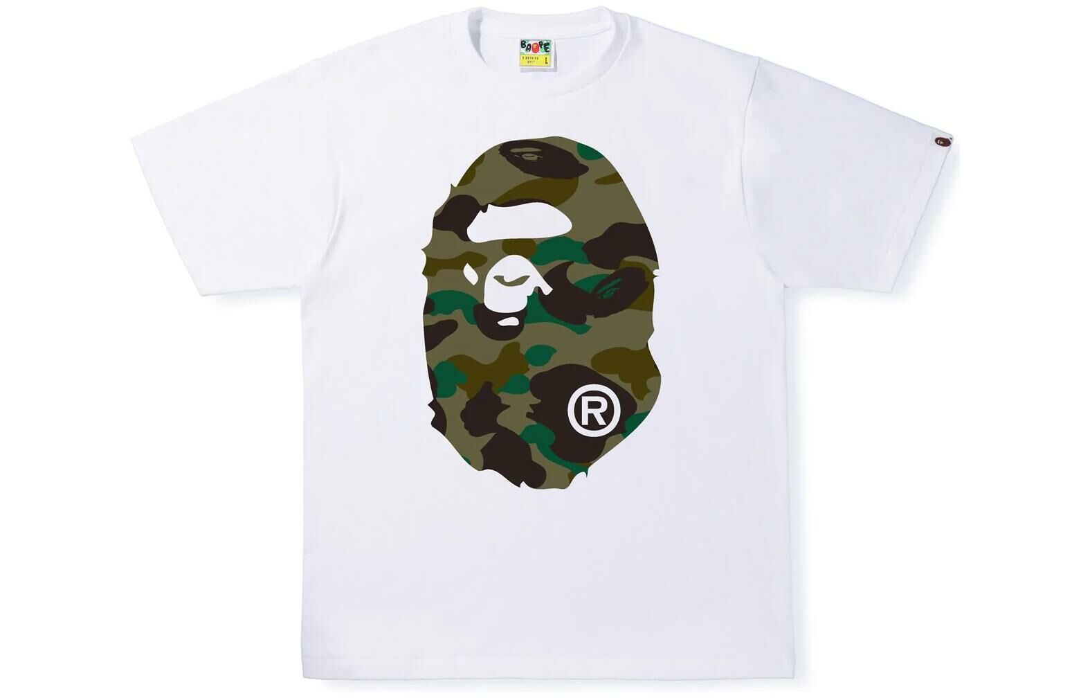 【代購】A BATHING APE 1st Camo Big Ape Head Tee