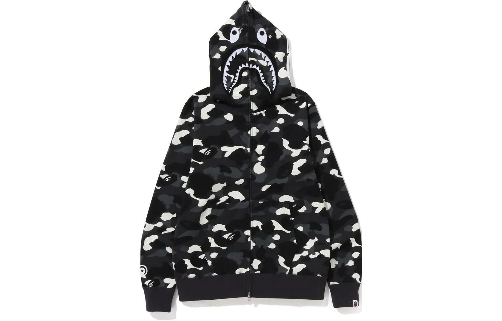 【代購】A BATHING APE City Camo Shark Full Zip Hoodie