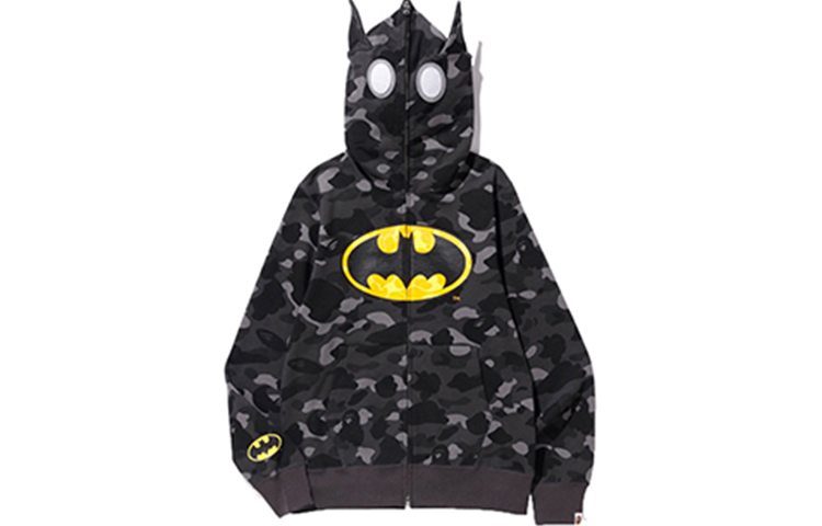 【代購】A BATHING APE X Dc Batman Color Camo Full Zip Hoodie #1
