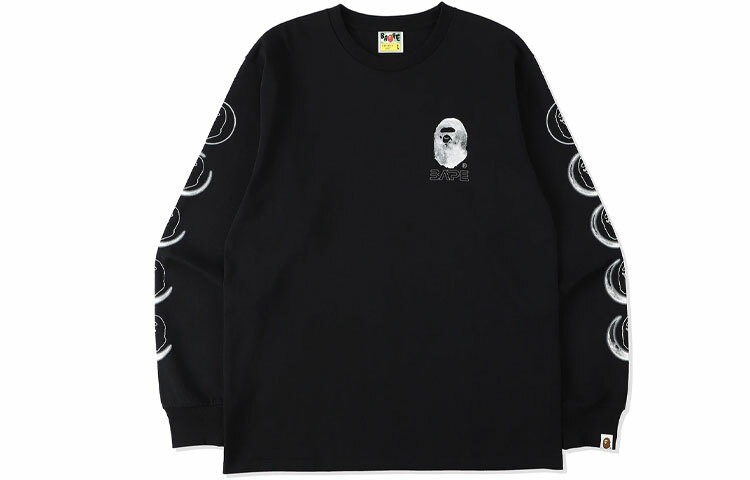 【代購】A BATHING APE Head Moon L/S Tee