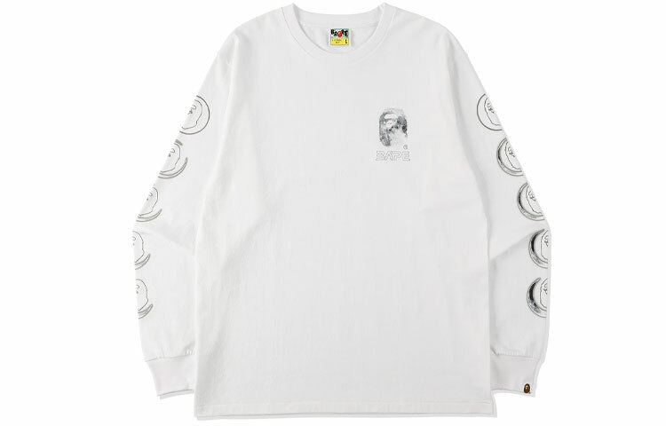 【代購】A BATHING APE Head Moon L/S Tee