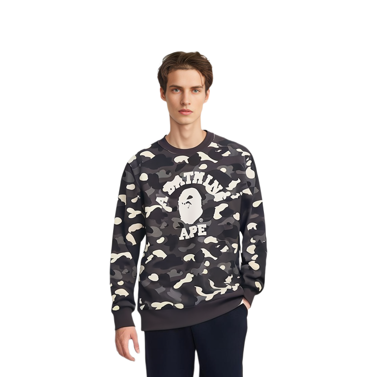 【代購】A BATHING APE City Camo College Online Exclusive Crewneck FW21