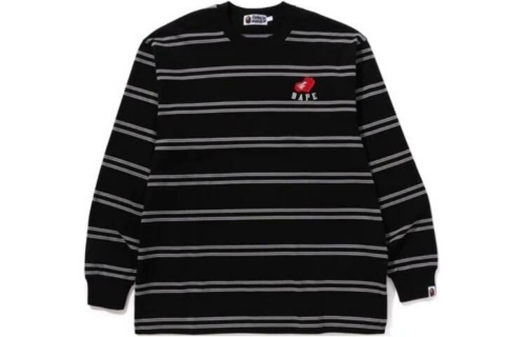 【代購】A BATHING APE Heart Hoop L/S Tee