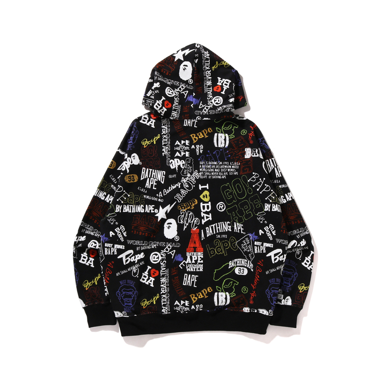 【代購】A BATHING APE Hand Draw Pullover Hoodie