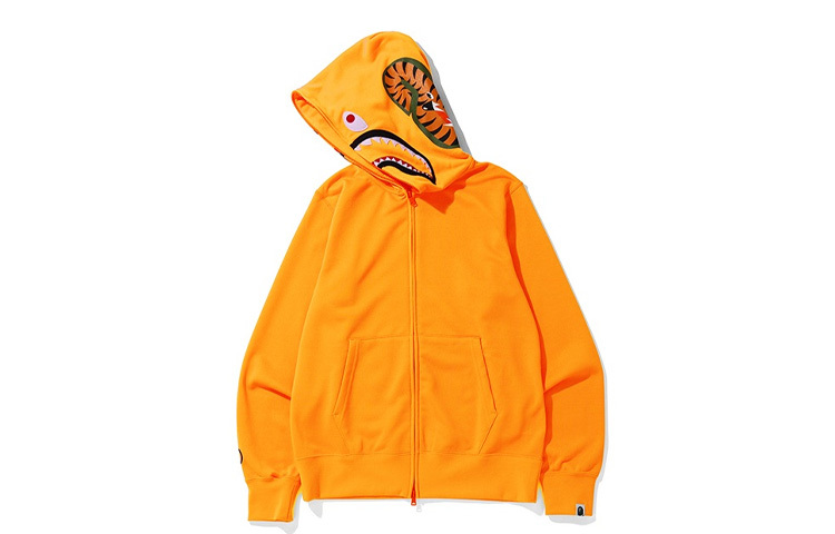【代購】A BATHING APE Neon Shark Full Zip Hoodie